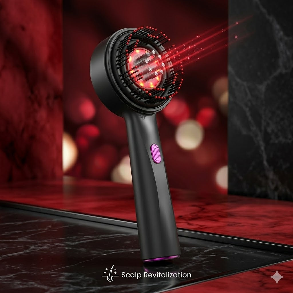 ScalpSpa Pro — Red Light Therapy Scalp Massager