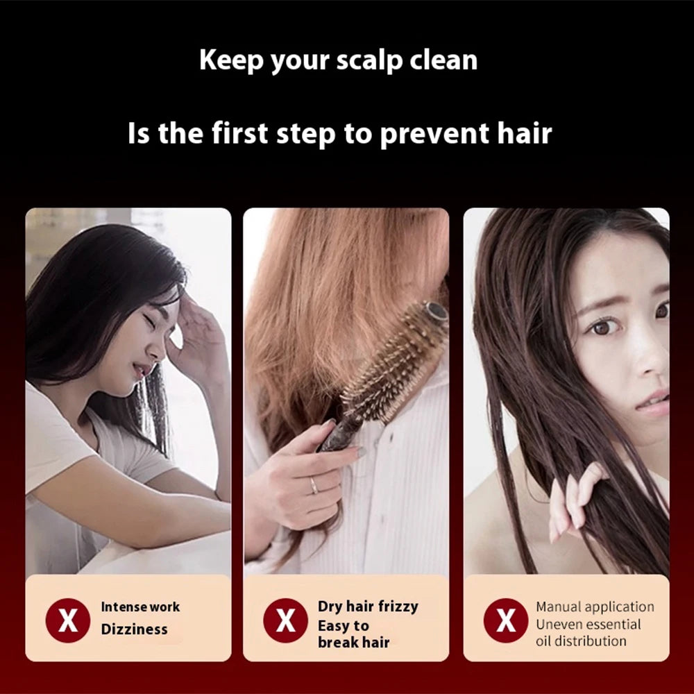 ScalpSpa Pro — Red Light Therapy Scalp Massager