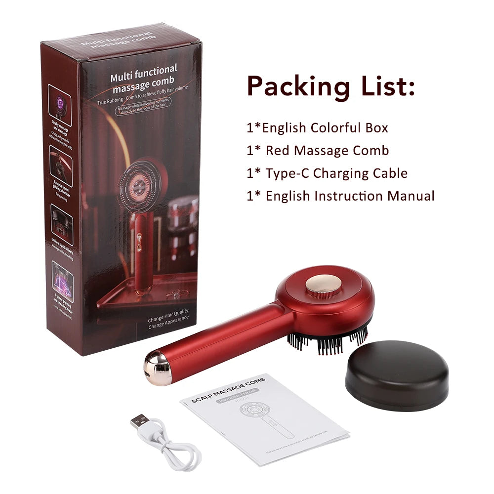 ScalpSpa Pro — Red Light Therapy Scalp Massager