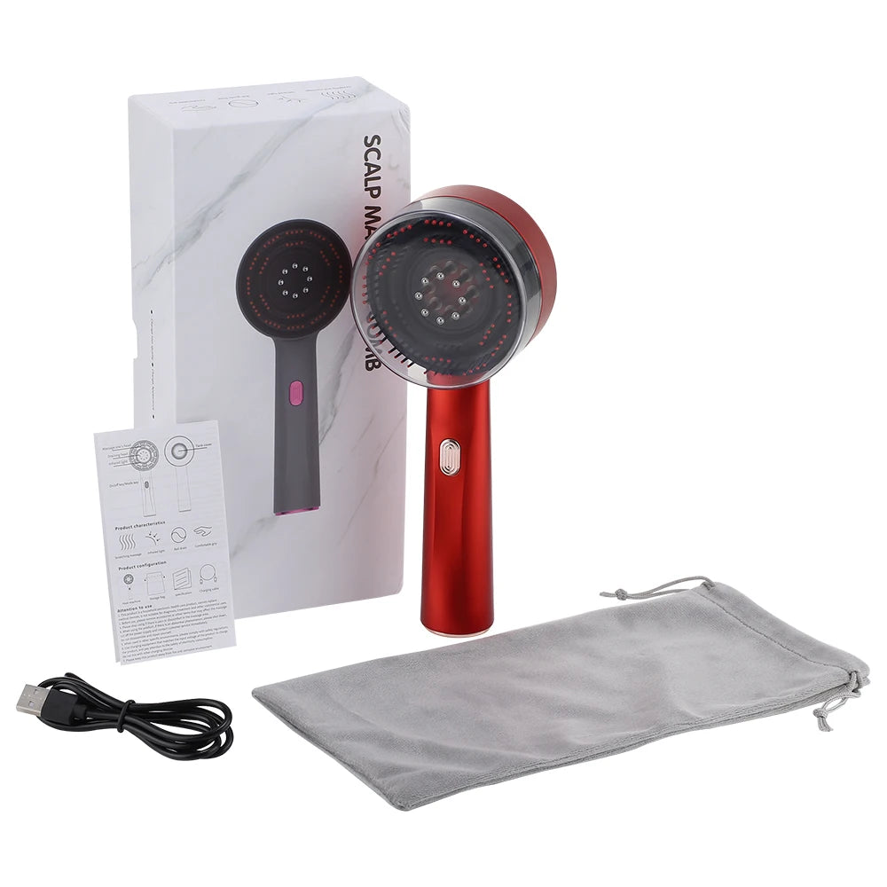 ScalpSpa Pro — Red Light Therapy Scalp Massager