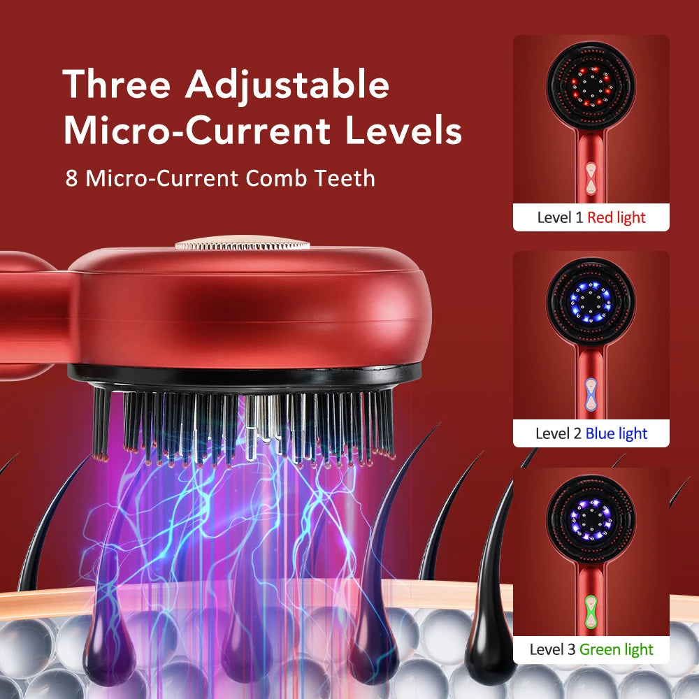 ScalpSpa Pro — Red Light Therapy Scalp Massager