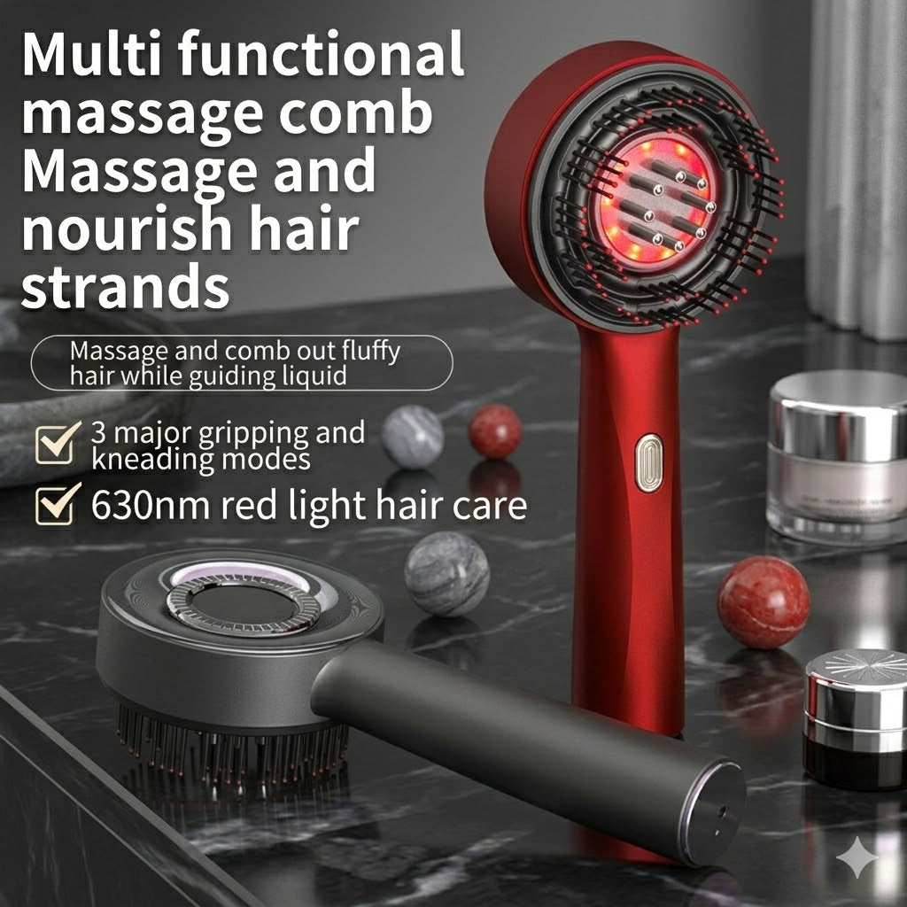 ScalpSpa Pro — Red Light Therapy Scalp Massager